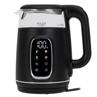 Czajnik elektryczny ADLER AD 1305 czarno-srebrny