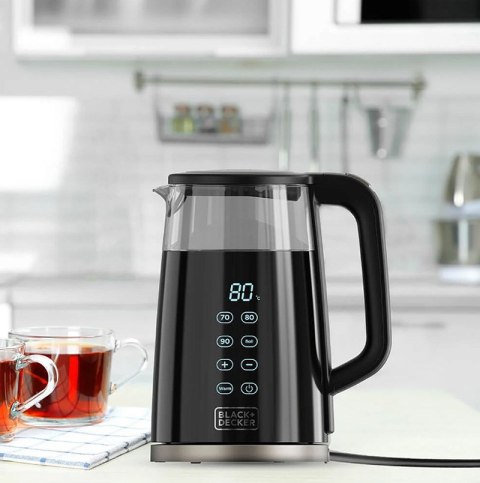 Czajnik elektryczny Black+Decker BXKE2206E (2200W; 1,7l) (WYPRZEDAŻ) Czajnik elektryczny Black+Decker BXKE2206E (2200W; 1,7l) (WYPRZEDAŻ)