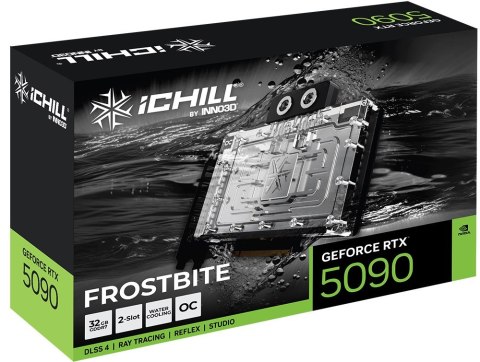 Karta graficzna INNO3D GeForce RTX 5090 ICHILL FROSTBITE Karta graficzna INNO3D GeForce RTX 5090 ICHILL FROSTBITE