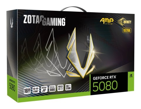 Karta graficzna ZOTAC GeForce RTX 5080 AMP Extreme Infinity Ultra 16GB