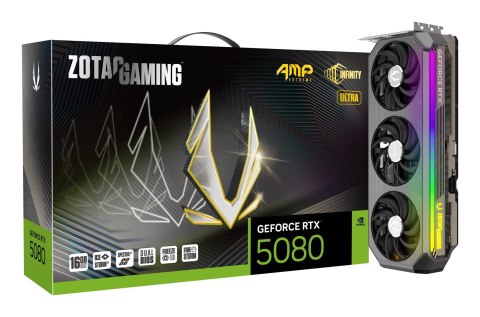 Karta graficzna ZOTAC GeForce RTX 5080 AMP Extreme Infinity Ultra 16GB