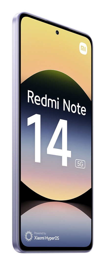Smartfon Xiaomi Redmi Note 14 5G DS 8/256GB Lavender Purple Smartfon Xiaomi Redmi Note 14 5G DS 8/256GB Lavender Purple