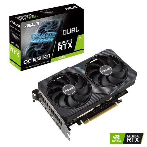 Karta graf. ASUS Dual GeForce RTX 3060 V2 OC Ed 12G Karta graf. ASUS Dual GeForce RTX 3060 V2 OC Ed 12G