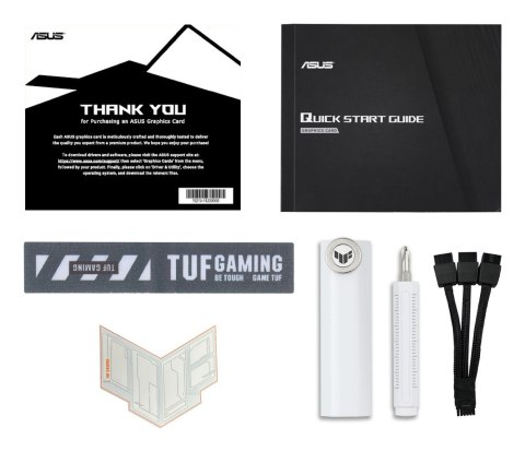Karta graf. ASUS TUF GAMING RTX 5070 Ti 16GB OC WH.