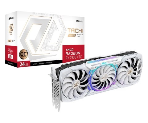Karta graficzna ASRock Radeon RX 7900 XTX Taichi White 24GB OC Karta graficzna ASRock Radeon RX 7900 XTX Taichi White 24GB OC