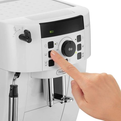 Ekspres ciśnieniowy automatyczny DeLonghi Magnifica S ECAM 21.117 W ( 1450W ; kolor biały ) Ekspres ciśnieniowy automatyczny DeLonghi Magnifica S ECAM 21.117 W ( 1450W ; kolor biały )