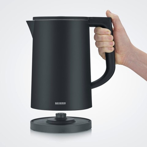 SEVERIN CZAJNIK ELEKTR. , OBUDOWA COOL-TOUCH, STAL- PLASTIK, POJ. 1,7 L, REG. TEMP. W ZAKRESIE 30°C-100°C, 2200W WK3483