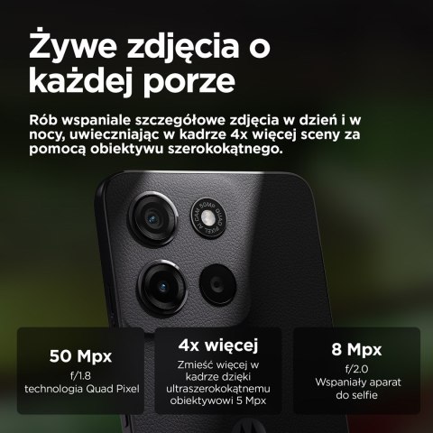Smartfon Motorola Moto G15 Power 8/256GB Gravity Grey (WYPRZEDAŻ)