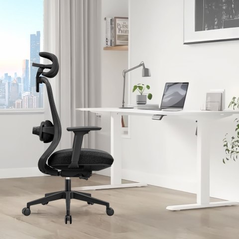 Fotel biurowy ergonomiczny Rosa czerwony ANGEL