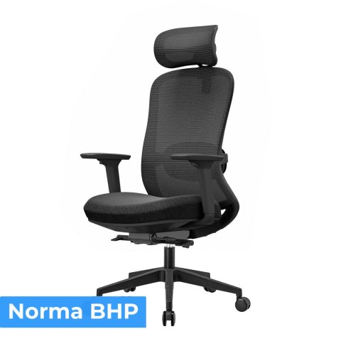 Fotel biurowy ergonomiczny Rosa czerwony ANGEL