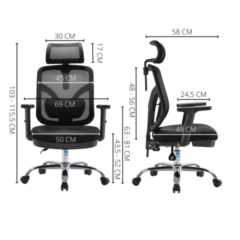 Fotel biurowy ergonomiczny ANGEL obrotowy jOkasta Fotel biurowy ergonomiczny ANGEL obrotowy jOkasta
