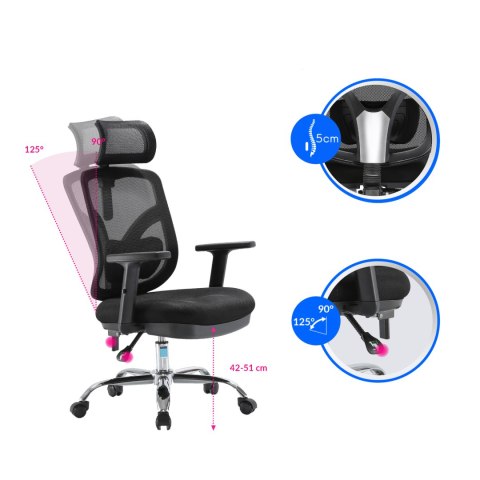 Fotel biurowy ergonomiczny ANGEL obrotowy jOkasta Fotel biurowy ergonomiczny ANGEL obrotowy jOkasta
