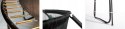 OUTLET Trampolina Ogrodowa 252cm/8ft żółta Maxy Comfort Plus Z Wewnętrzną siatką