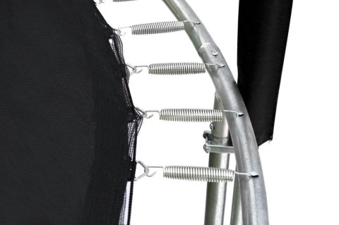 Trampolina Ogrodowa 244 cm / 8 FT Maxy Comfort Czarna Z Wewnętrzną Siatką Trampolina Ogrodowa 244 cm / 8 FT Maxy Comfort Czarna Z Wewnętrzną Siatką