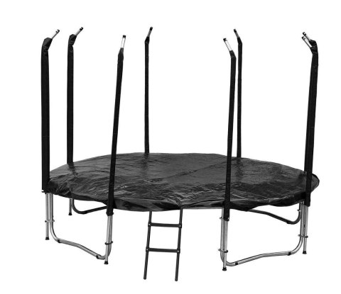 Trampolina Ogrodowa 244 cm / 8 FT Maxy Comfort Czarna Z Wewnętrzną Siatką Trampolina Ogrodowa 244 cm / 8 FT Maxy Comfort Czarna Z Wewnętrzną Siatką