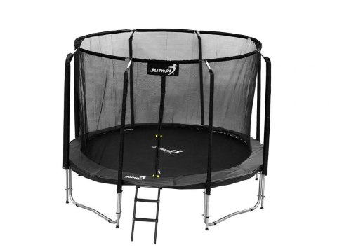 Trampolina Ogrodowa 244 cm / 8 FT Maxy Comfort Czarna Z Wewnętrzną Siatką Trampolina Ogrodowa 244 cm / 8 FT Maxy Comfort Czarna Z Wewnętrzną Siatką