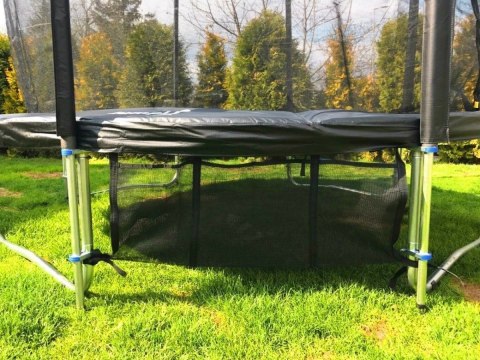 Trampolina Ogrodowa 244 cm / 8 FT Maxy Comfort Czarna Z Wewnętrzną Siatką Trampolina Ogrodowa 244 cm / 8 FT Maxy Comfort Czarna Z Wewnętrzną Siatką