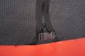 Trampolina Ogrodowa Jumpi 252cm/8FT Maxy Comfort Plus CZARNA Z Wewnętrzną Siatką