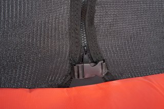 Trampolina Ogrodowa Jumpi 435cm/14FT Maxy Comfort Plus Jasno Zielona Z Wewnętrzną Siatką
