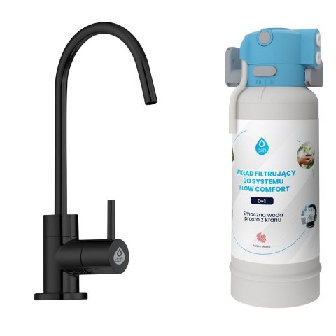 System filtrujący wodę kranową Dafi Flow Comfort D-1 z baterią ALTO (czarna) System filtrujący wodę kranową Dafi Flow Comfort D-1 z baterią ALTO (czarna)