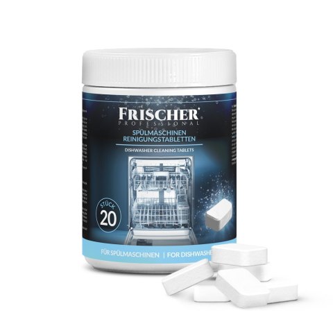 Tabletki do czyszczenia zmywarek Frischer 20szt Tabletki do czyszczenia zmywarek Frischer 20szt