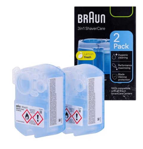 Wkład czyszczący BRAUN do golarki 2 pack Wkład czyszczący BRAUN do golarki 2 pack