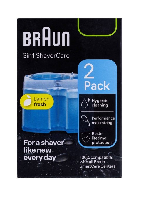 Wkład czyszczący BRAUN do golarki 2 pack Wkład czyszczący BRAUN do golarki 2 pack