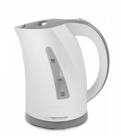 Czajnik elektryczny Esperanza Amazon EKK022 (2200W 1.7l; kolor biało - szary ) Czajnik elektryczny Esperanza Amazon EKK022 (2200W 1.7l; kolor biało - szary )